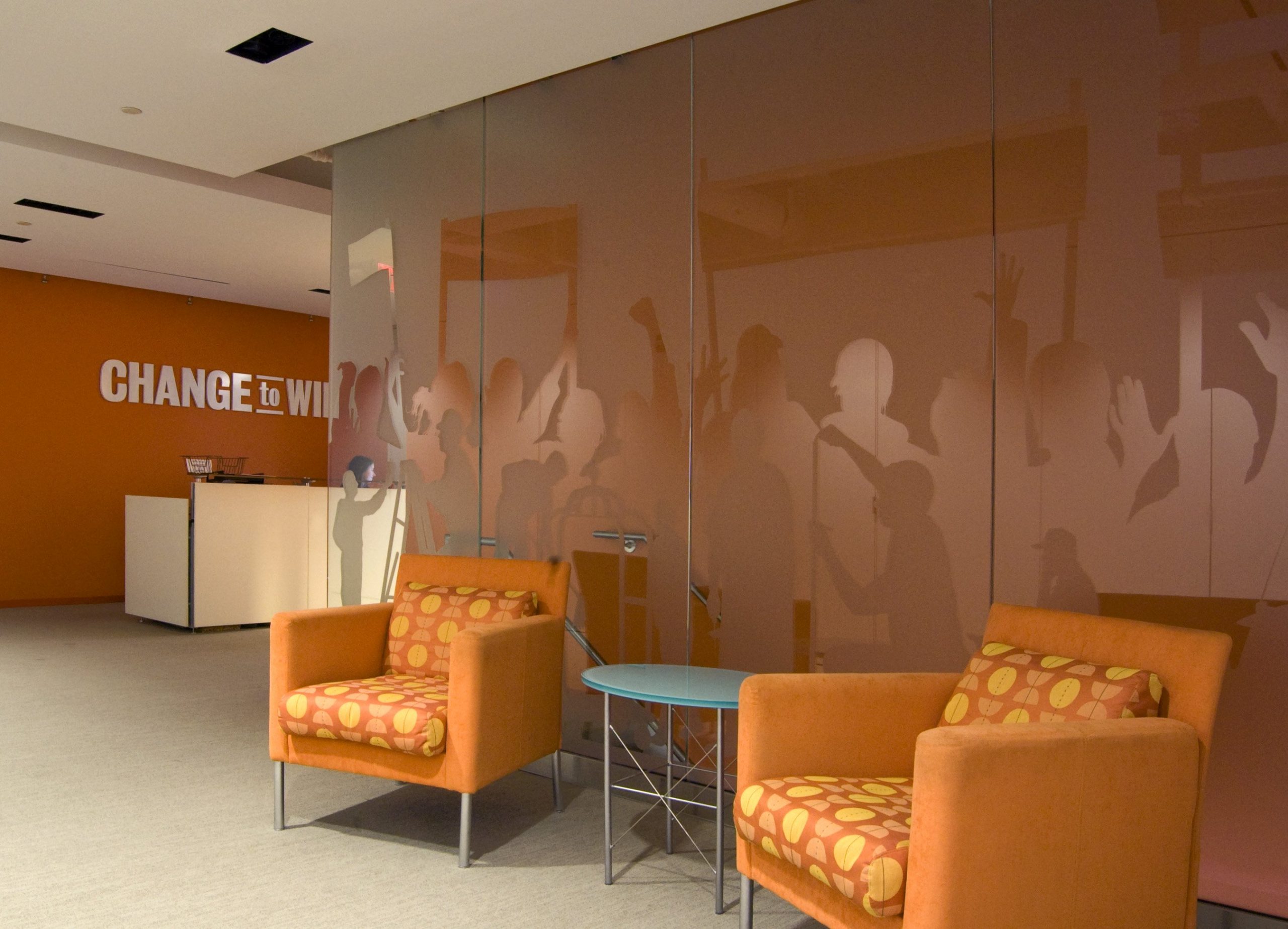 Glass Graphics for Lobby