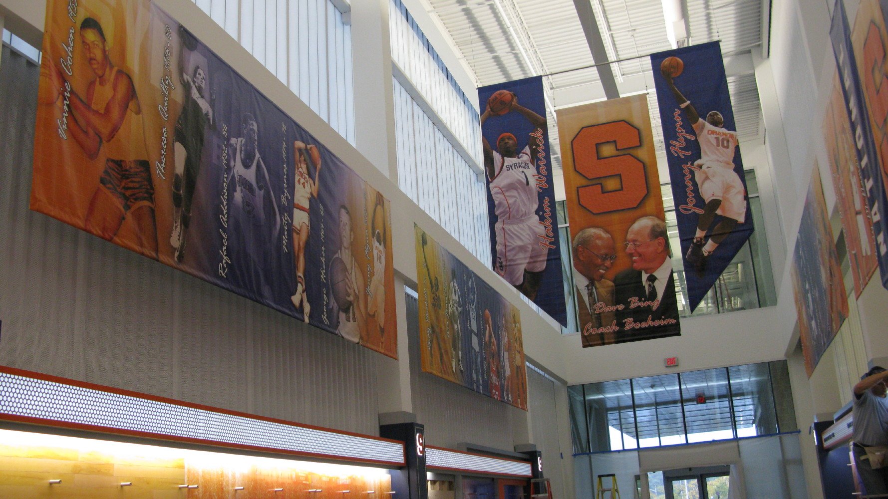 vertical sports banner