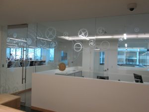 Corporate Glass Treatment