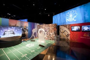 nbc custom sports and media installation