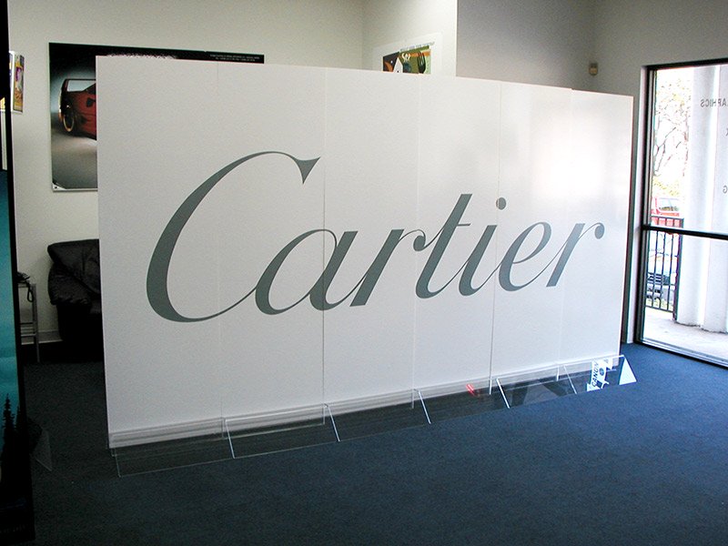 cartier backdrop logo