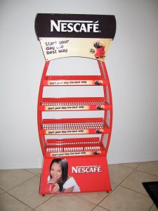 nescafe display