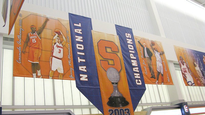 Syracuse University National Championship Stadium Banner
