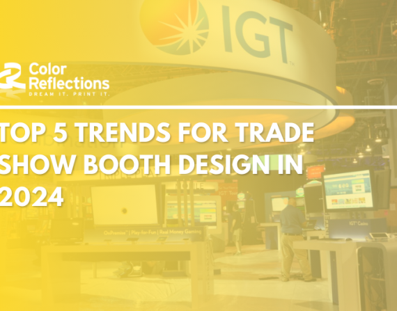 Top five trends in trade show booth design for 2024