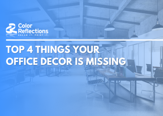 What four things are missing from your office decor